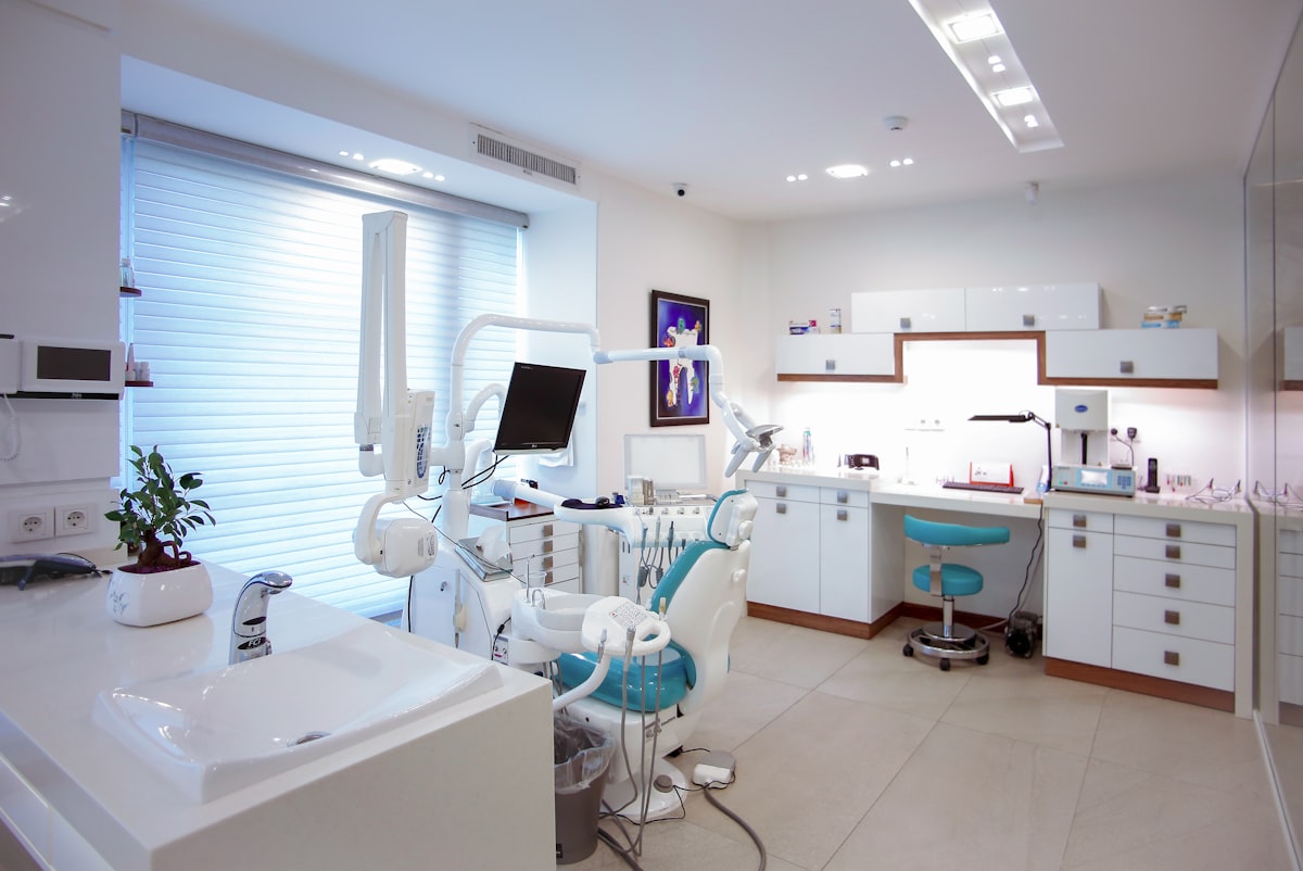 Bright, calming treatment room at Rite Family Dental